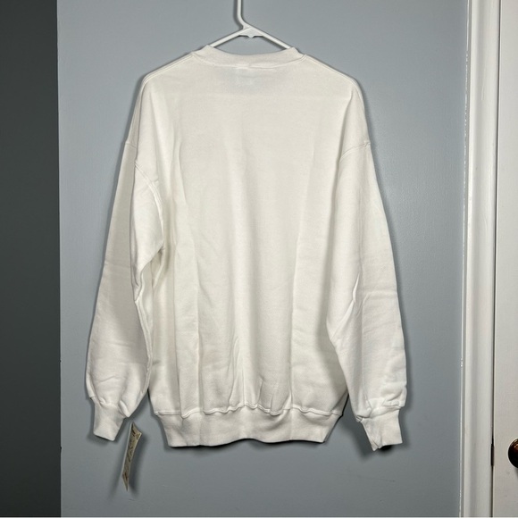 DEADSTOCK Vintage ‘80s Sweatshirt Pull over Jerzees Newton’s Apple - Picture 2 of 7